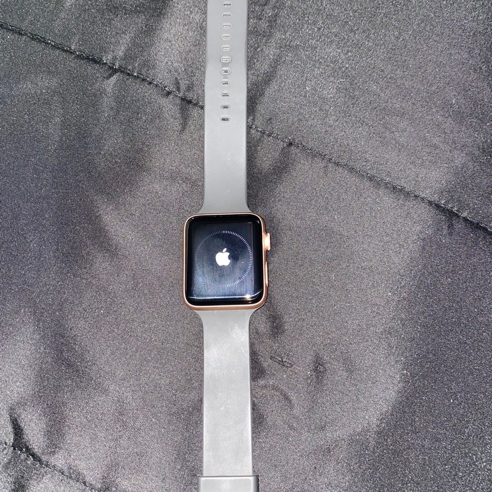 Rose gold Apple Watch
